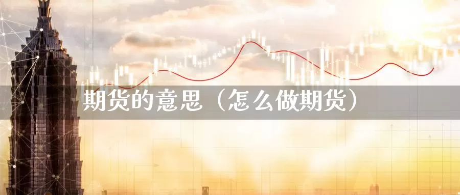 期货的意思（怎么做期货）_https://www.soswan.net_国际期货开户_第1张